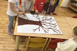 Motýlci – Výroba podzimního stromu